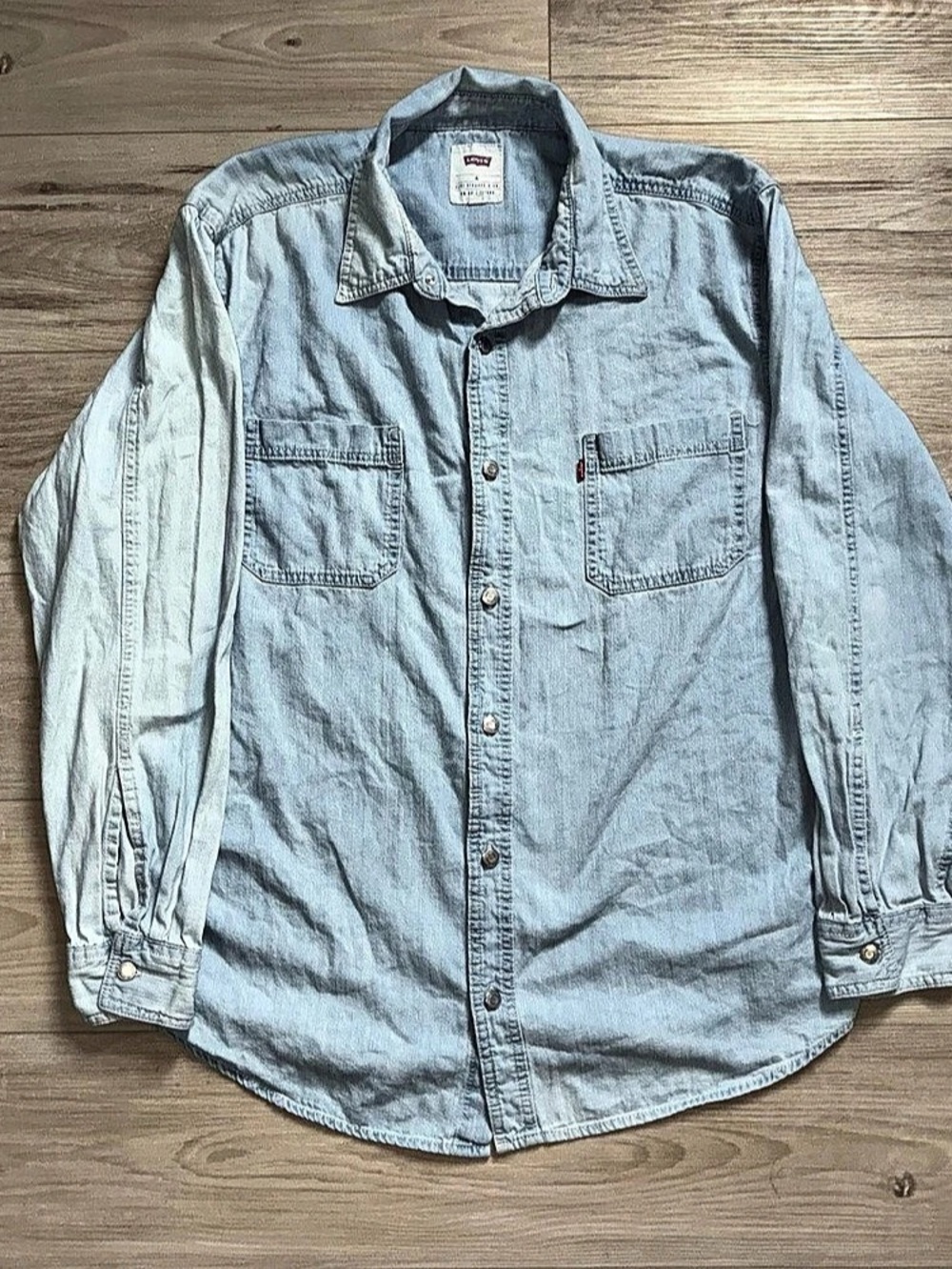 Levi's Classic Western Denim Shirt Blue XL